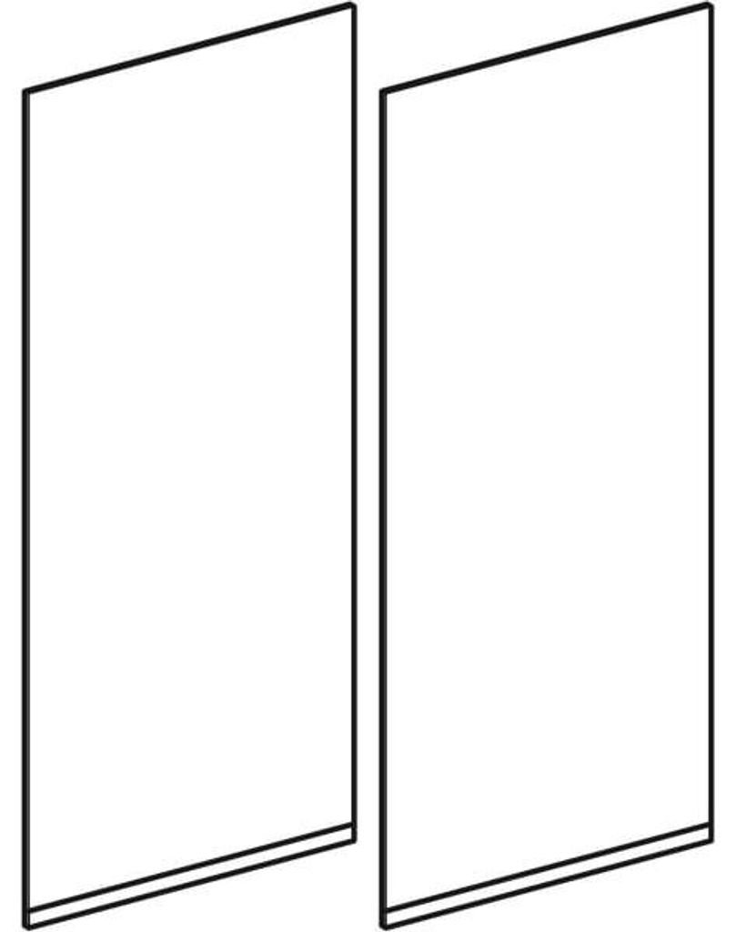 Geberit Set Türen für Option Plus Spiegelschrank, Breite 60 cm