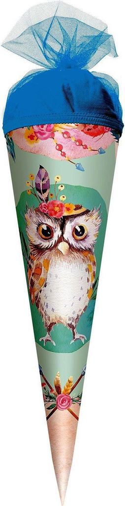 Czapka z uszami „Lieselotte”, okrągła, z tiulowym Zdjęcie produktu 