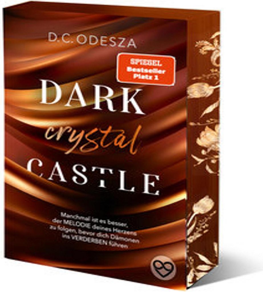 A book cover with a dark, swirling background and the title prominently displayed.