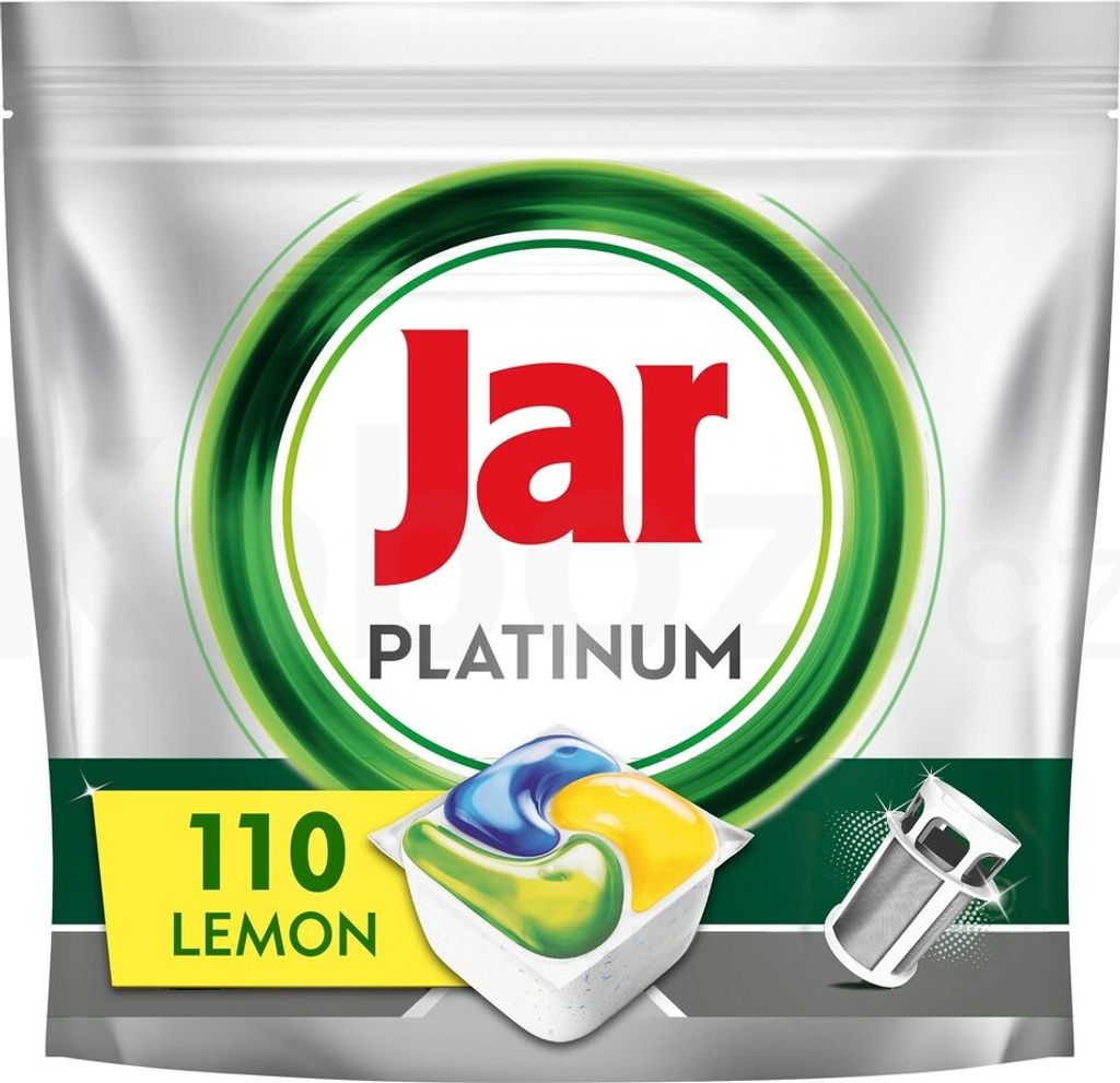 Jar Platinum All In One Lemon kapsle do myčky 110 ks Obrázek produktu 2