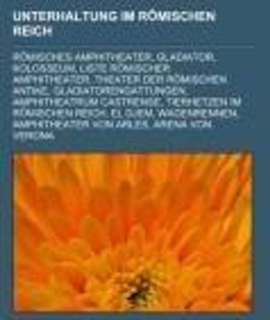 Unterhaltung im Römischen Reich