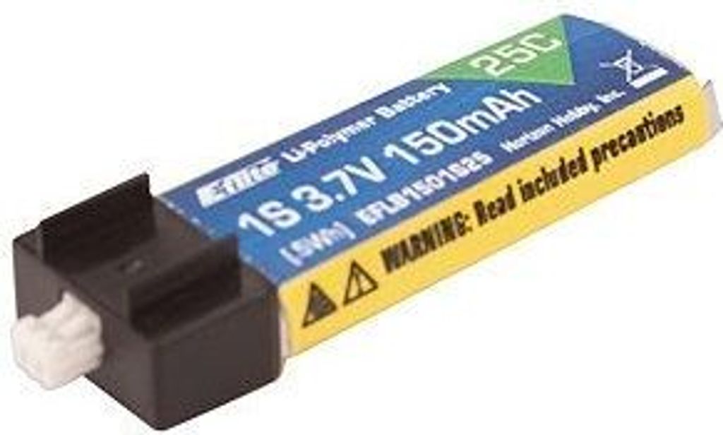 E-flite Lipo Akku 150mAh 1S 25C 3.7V LiPo Akku 3C Charge Produktbild 