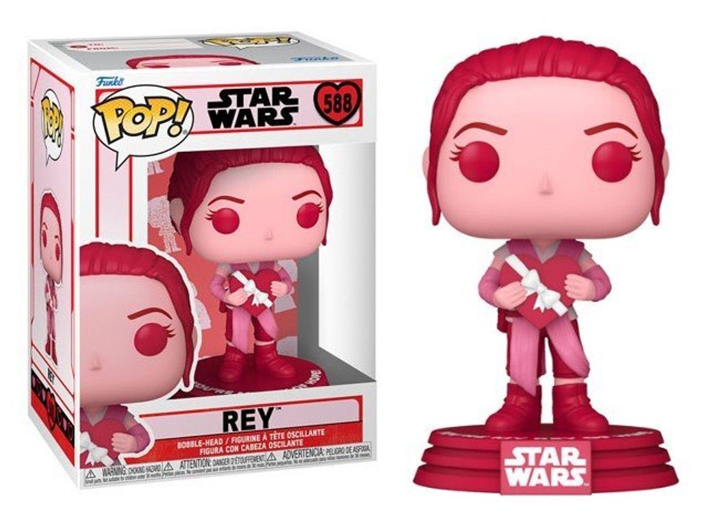 Funko Pop! Star Wars: Valentines - Rey main image 1