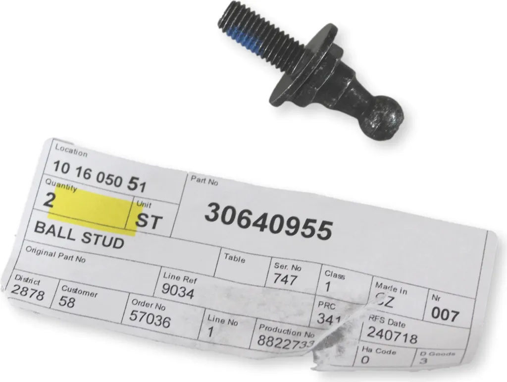 VOLVO V60 V90 XC40 XC60 XC90 Stivale motore palla OE 30640955
