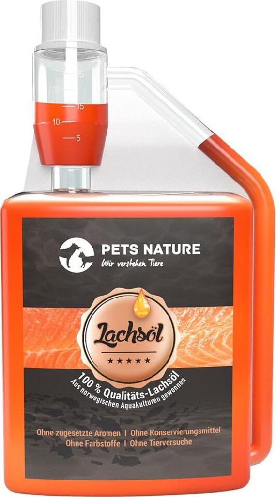 Pets Nature Lachsöl 250ml Produktbild 
