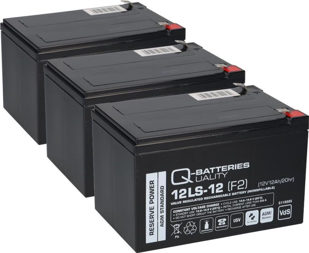 Batterie compatible pour scooter électrique, quad Image du produit 