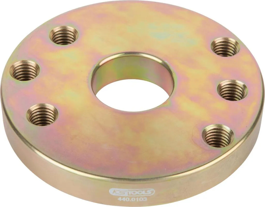 Platte de support KS TOOLS Ø 131 mm - Disque de pression en acier trempé