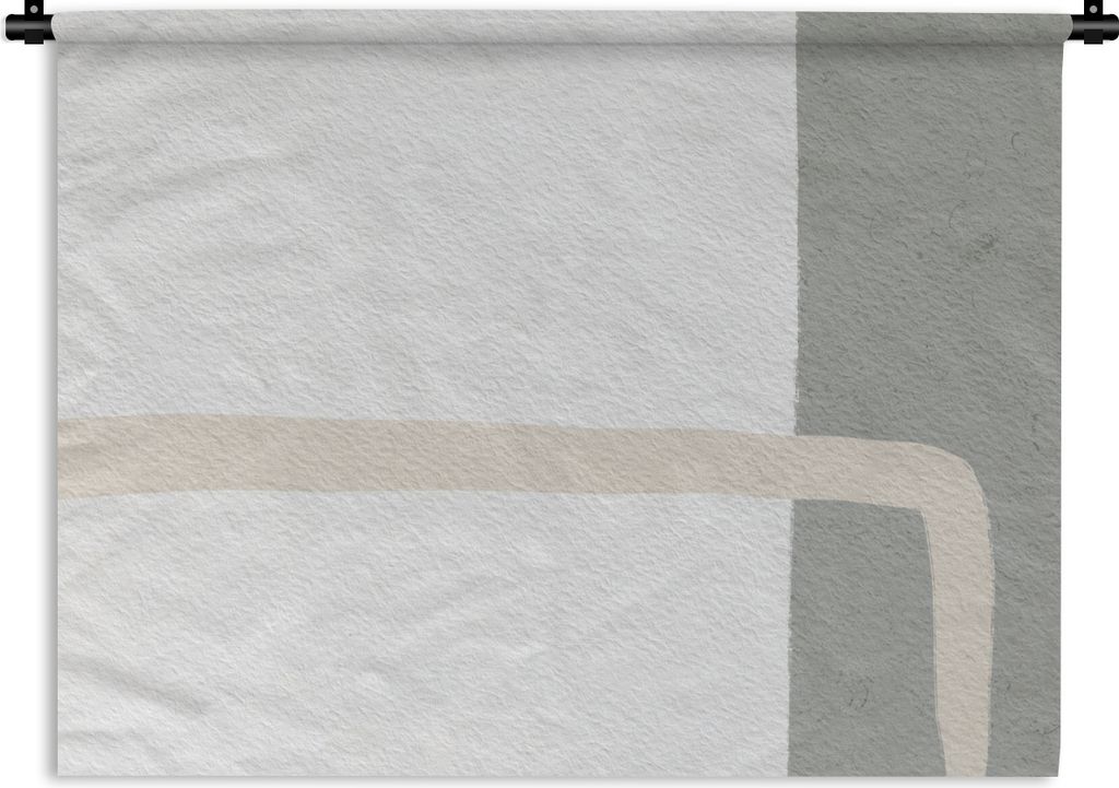 MuchoWow Wandteppich Wandbehang Abstrakt - Minimalismus - Design 150x112.50 cm Tapisserie Dekoration Wandtuch - Wanddecke - Wandteppiche