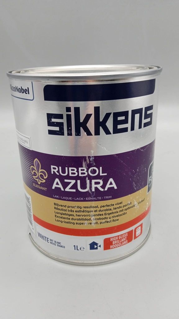 Sikkens Rubbol Azura Plus, Porenbeton, Weiß, Glänzende Produktbild 
