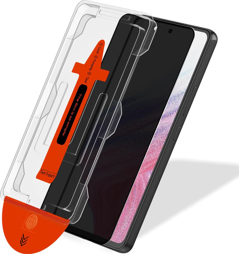 1-Pack Samsung A53 Displayschutzfolie - Gehärtetes Glas | Produktbild 