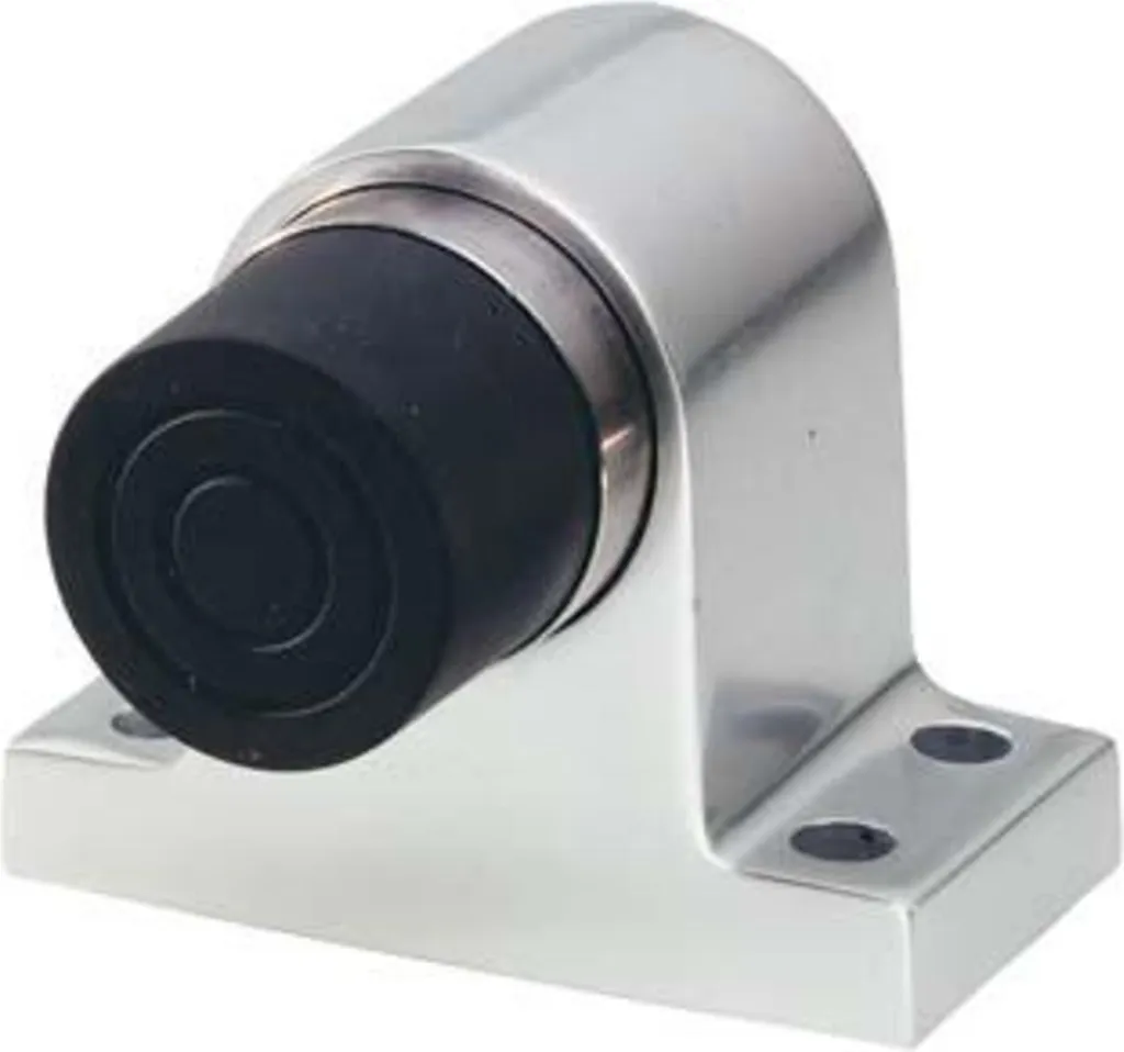 Fermaporta Design KWS 2024.02 Argento 70mm | Protezione Pareti Minimal