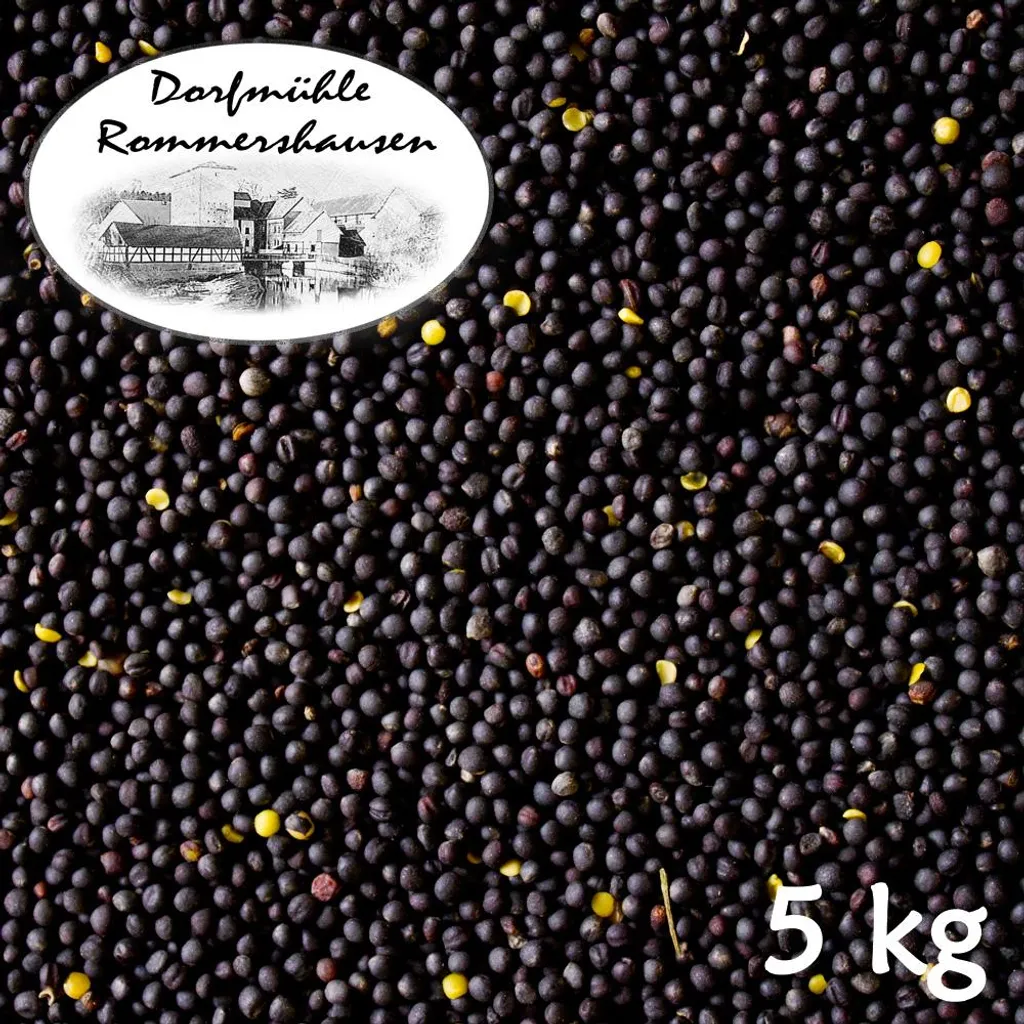 Semi Colza Neri 5kg DML | Purezza e Versatilità per Olio e Benessere