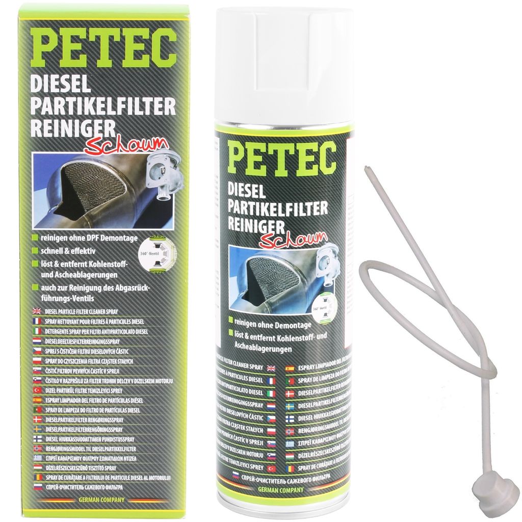 PETEC Dieselpartikelfilterreiniger Schaum, 400 ml 72550 Produktbild 4