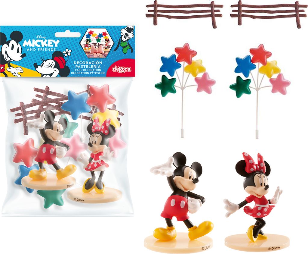 Tortendeko Set Mickey & Minnie Produktbild 7