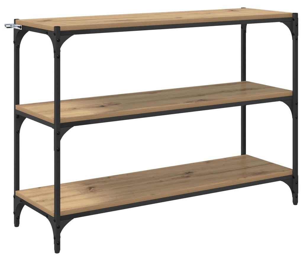 vidaXL Libreria Artisan in rovere 100 x 33 x 70,5 cm Immagine del prodotto 