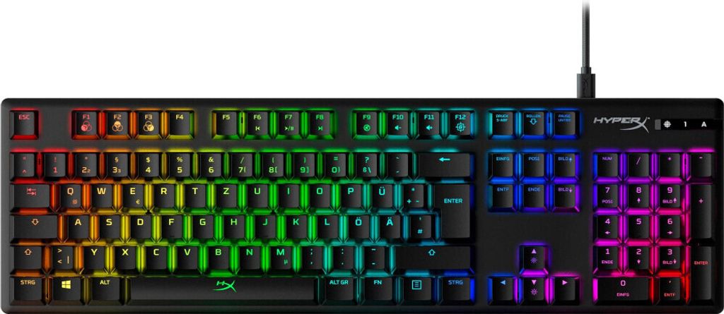 Alloy Origins – mechanische Gaming-Tastatur – HX Red Produktbild 