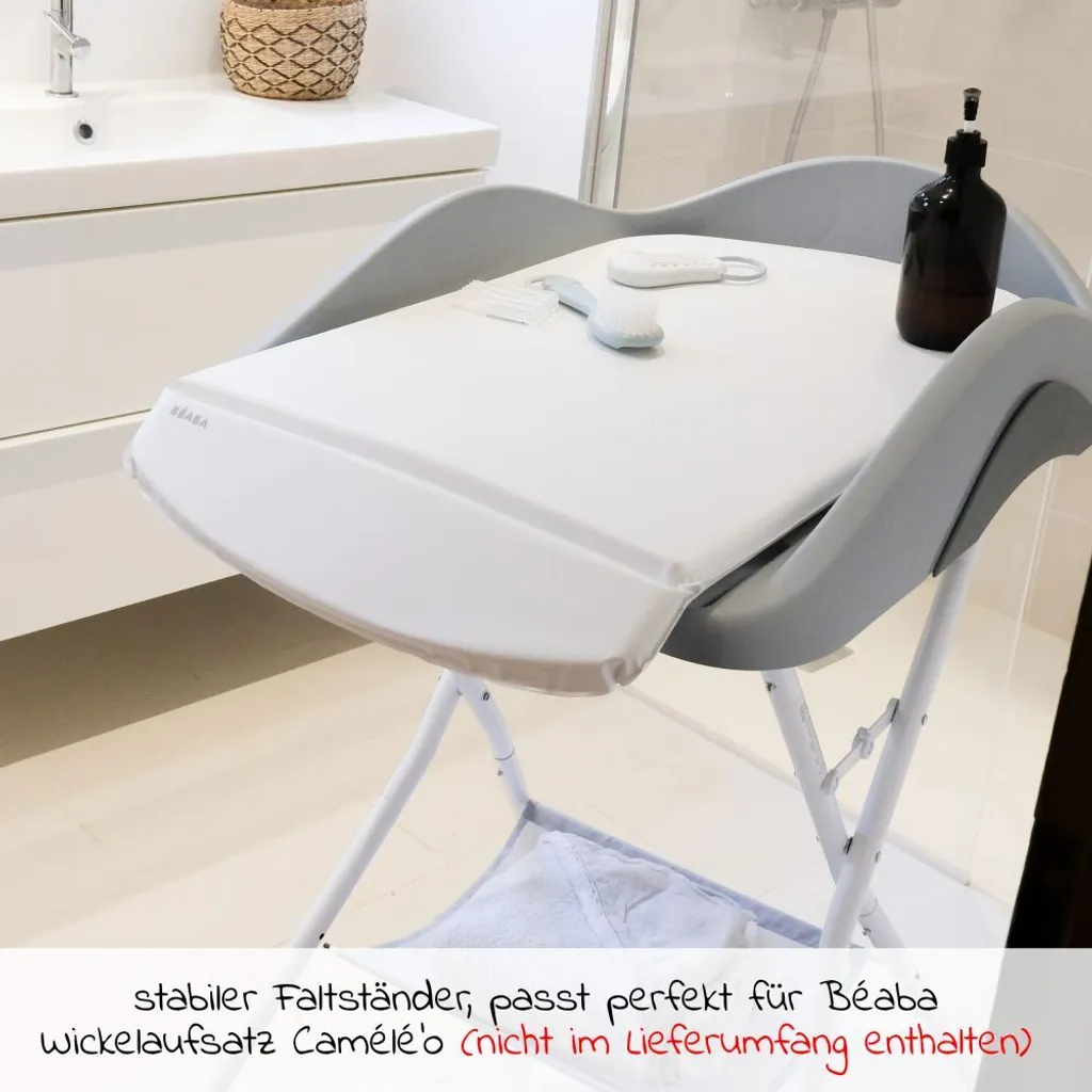 Support de baignoire pliable Beaba : gain de place et sécurité bain