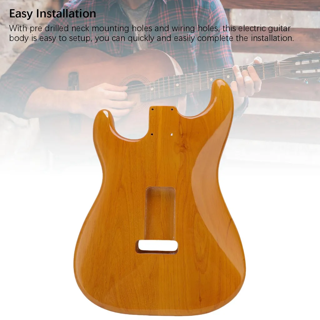 Corps de Guitare pour Projet de Lutherie ST - Configuration Micros SSH - 20