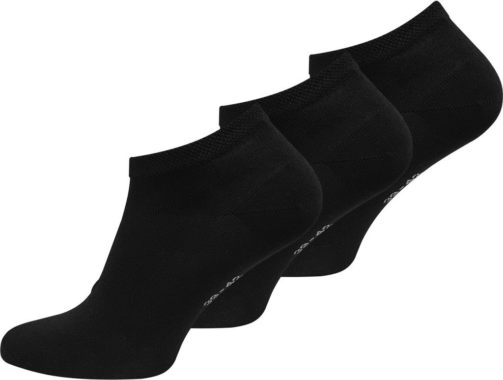 12 Paar Bambus Sneaker Socken schwarz 39 - 42 Herren Damen Produktbild 1