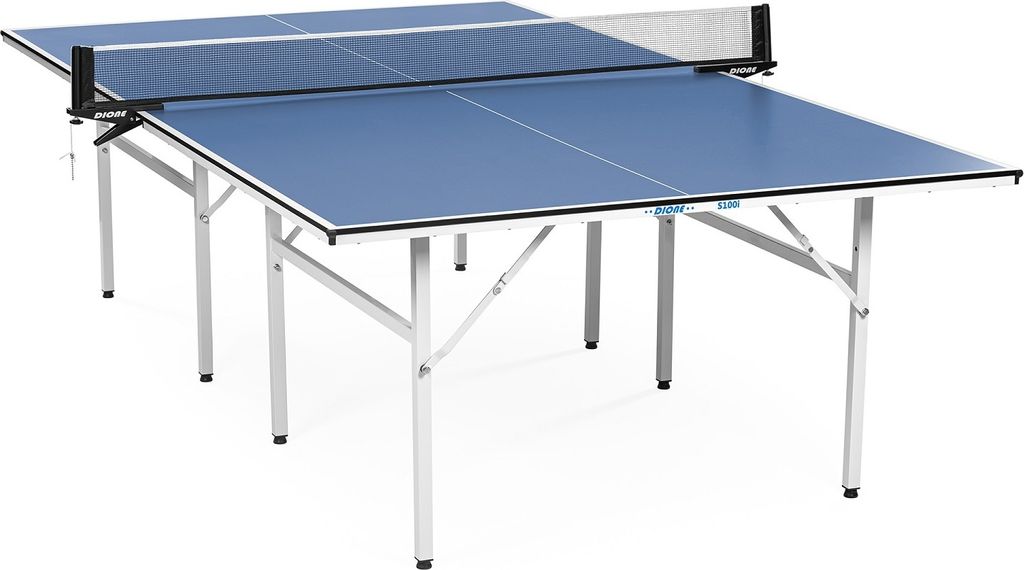 Dione Tischtennisplatte S100i Indoor - 274x152cm - Blau Produktbild 