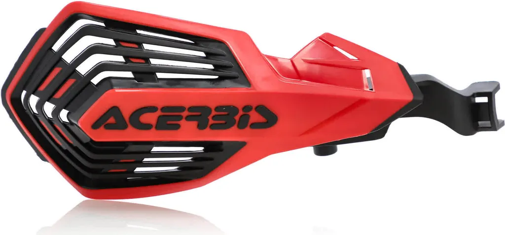 Protège-mains Ouverts K-Future Acerbis Rouge - Accessoire MX Enduro