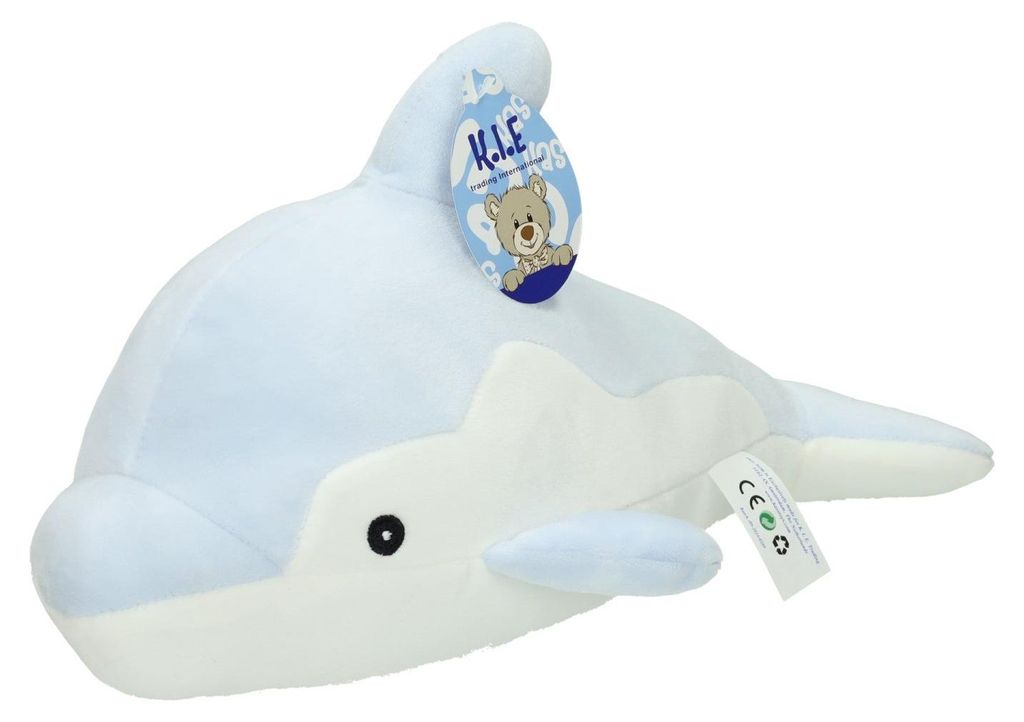 Jono Toys Plüsch-Delphin-Kuscheltier – 35 cm