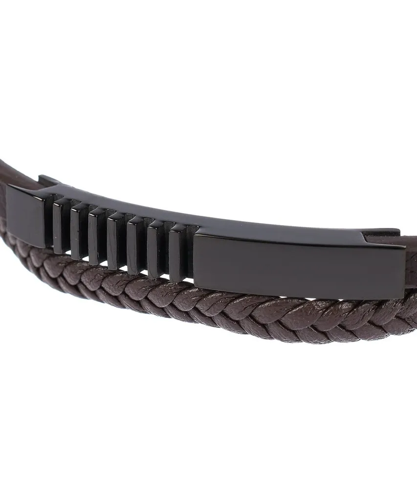 Bracelet Pacific Noir PCB00010 - Solution anti-ternissement durable - 2