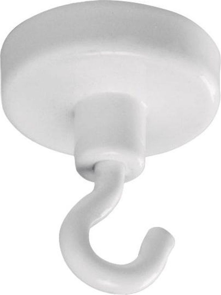 Magnetoplan 52625S10 Haki sufitowe białe, 25 mm 10 szt Zdjęcie produktu 