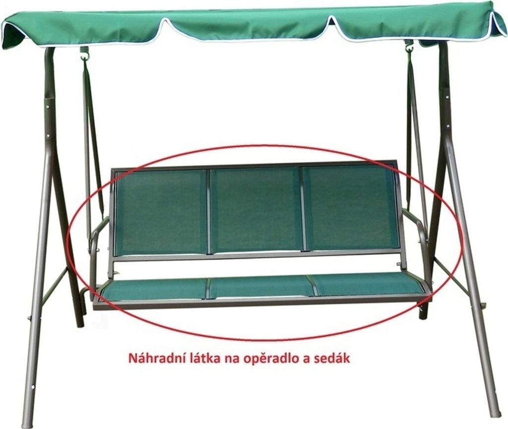 Látka na sedák CONFORT | zelená Obrázok produktu 