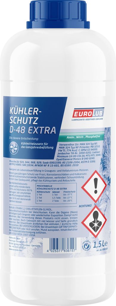 Kühlerschutz D-48 Extra - 1,5 L Produktbild 