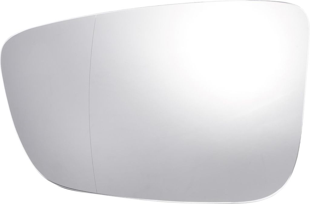 Linker Außenspiegelglas-Ersatz mit Heizfunktion und Rückenplatte in Weiß für BMW 3er Serie G20 G21 2019-2023