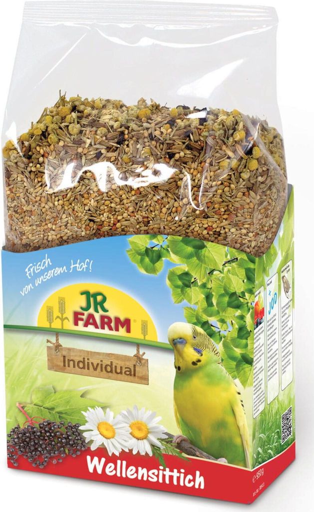 Jr Farm Individual - Spezielle Nahrung für Wellensittiche 4kg, ausgewogene Premium-Kost