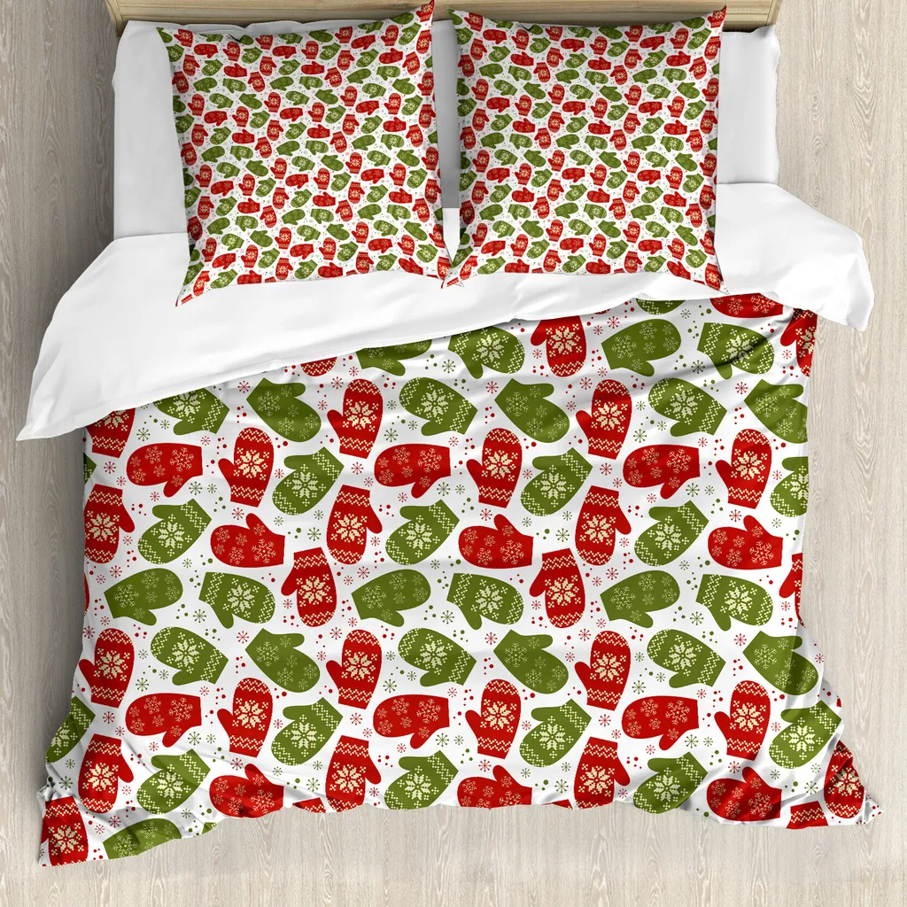 Sacco Copripiumino 155x220 Natalizio Antiacaro - Abakuhaus Nordic Style - 1
