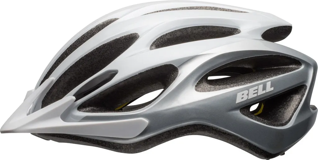 Casque Bell Traverse blanc argent : finissez-en avec les casques inconfortables