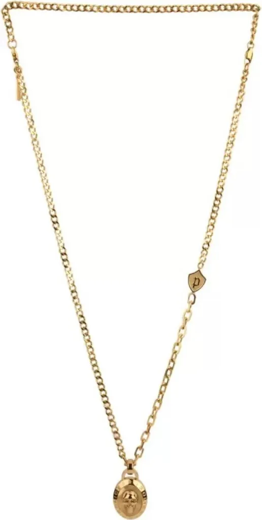 Pendentif homme Police peagn2212111 avec chaîne en acier de style rock