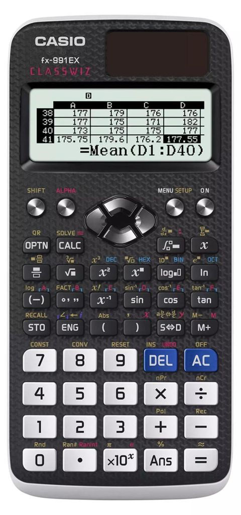 CASIO FX 991 CE X Classwiz školní kalkulačka s přirozeným Obrázek produktu 