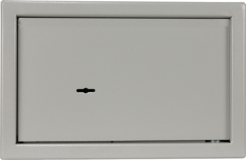 Möbeltresor Safe Tresor Geldschrank Wandtresor Wandsafe Schlüssel Wertsachen S - S1 silber