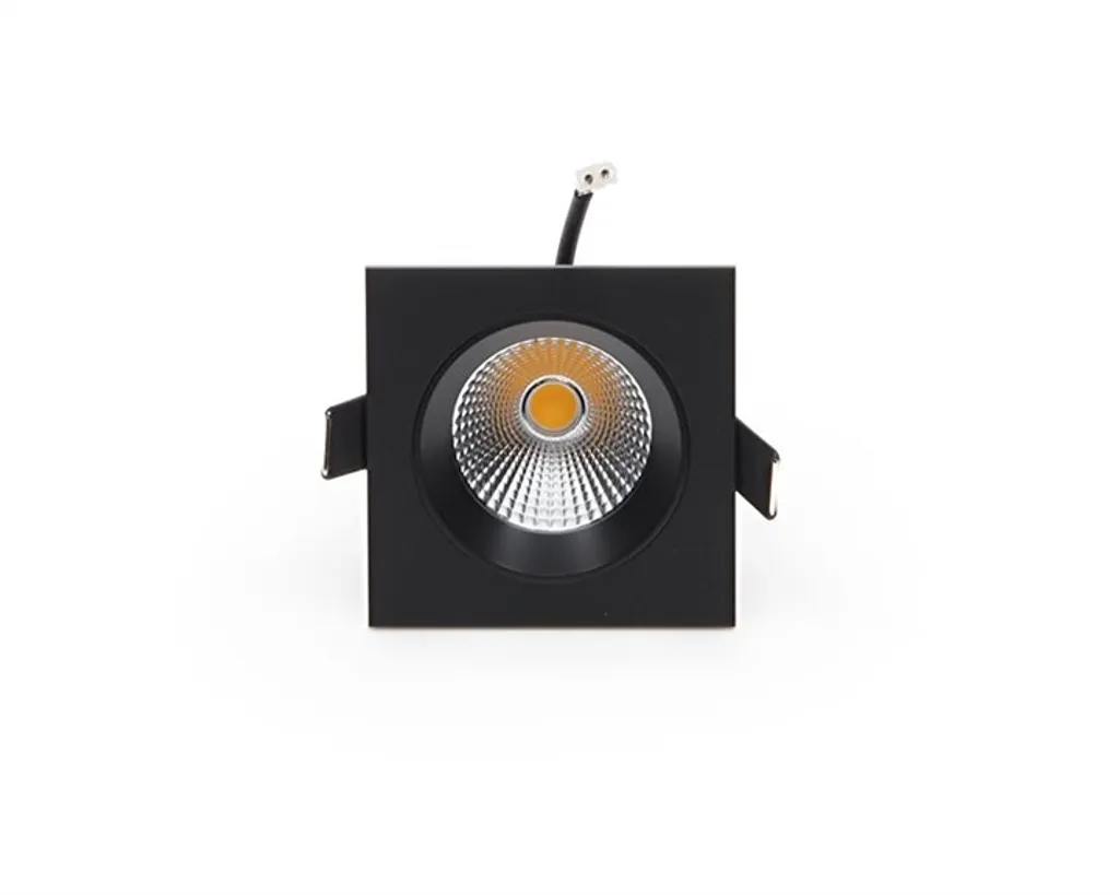 Spot de plafond encastrable Orionis noir mat pour éclairage intérieur - 2