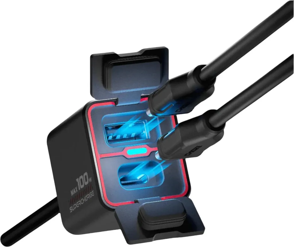 Chargeur CHIGEE TR100 MFP0094 double port USB-A/C haute performance - 2