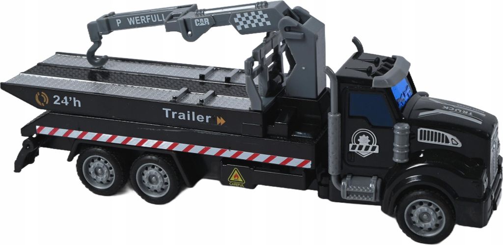 Spielzeug LKW Rettungsdienst & Abschleppwagen - Maßstab 1:36 Modellauto 20cm - Bewegliche Teile