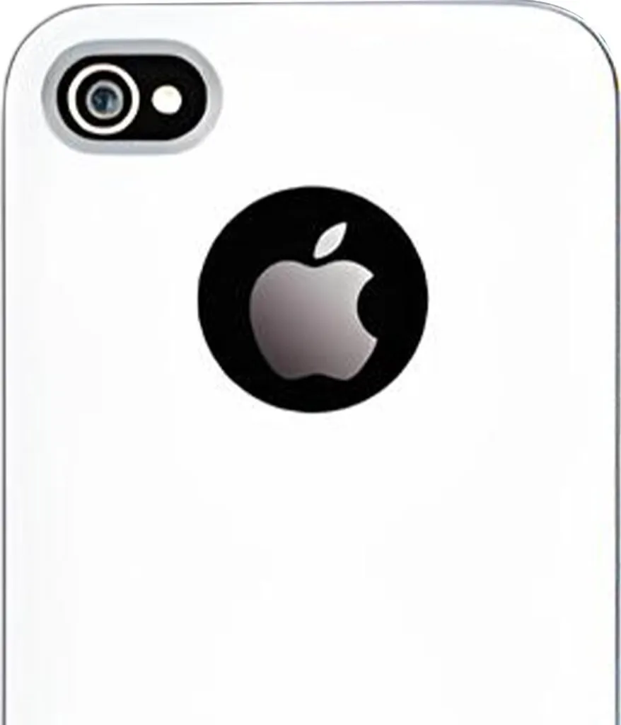 Coque Moshi iGlaze iPhone 4/4S Blanche : Finition premium antichoc
