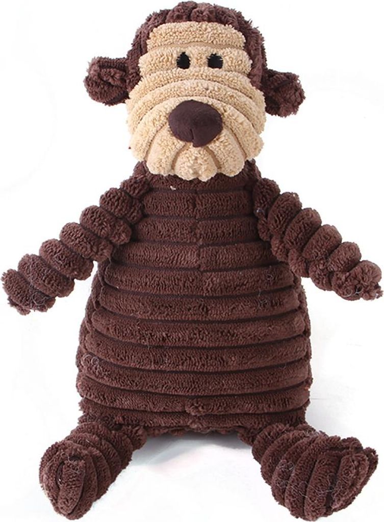 Strapazierfähiges Plüsch-Kauspielzeug für Hunde mit Quietscher und Knisterpapier zum Geräuschemachen, Plüsch-Plüschspielzeug-Set für Welpen,...