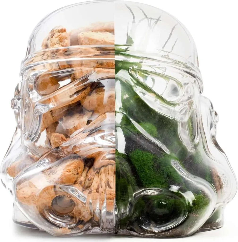 Bocal de rangement Stormtrooper en verre avec couvercle hermétique