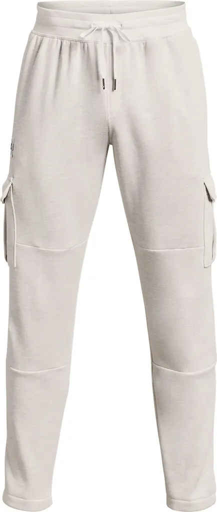 Pantalon Cargo Doux en Molleton Under Armour Essential Fleece Blanc 112