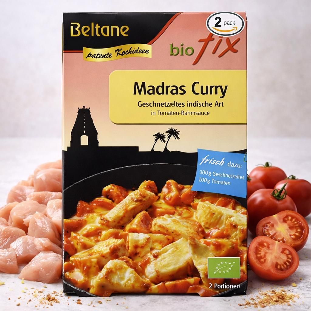 Beltane biofix Madras Curry - ab 2 x 19,7g Packung - 2 Packungen