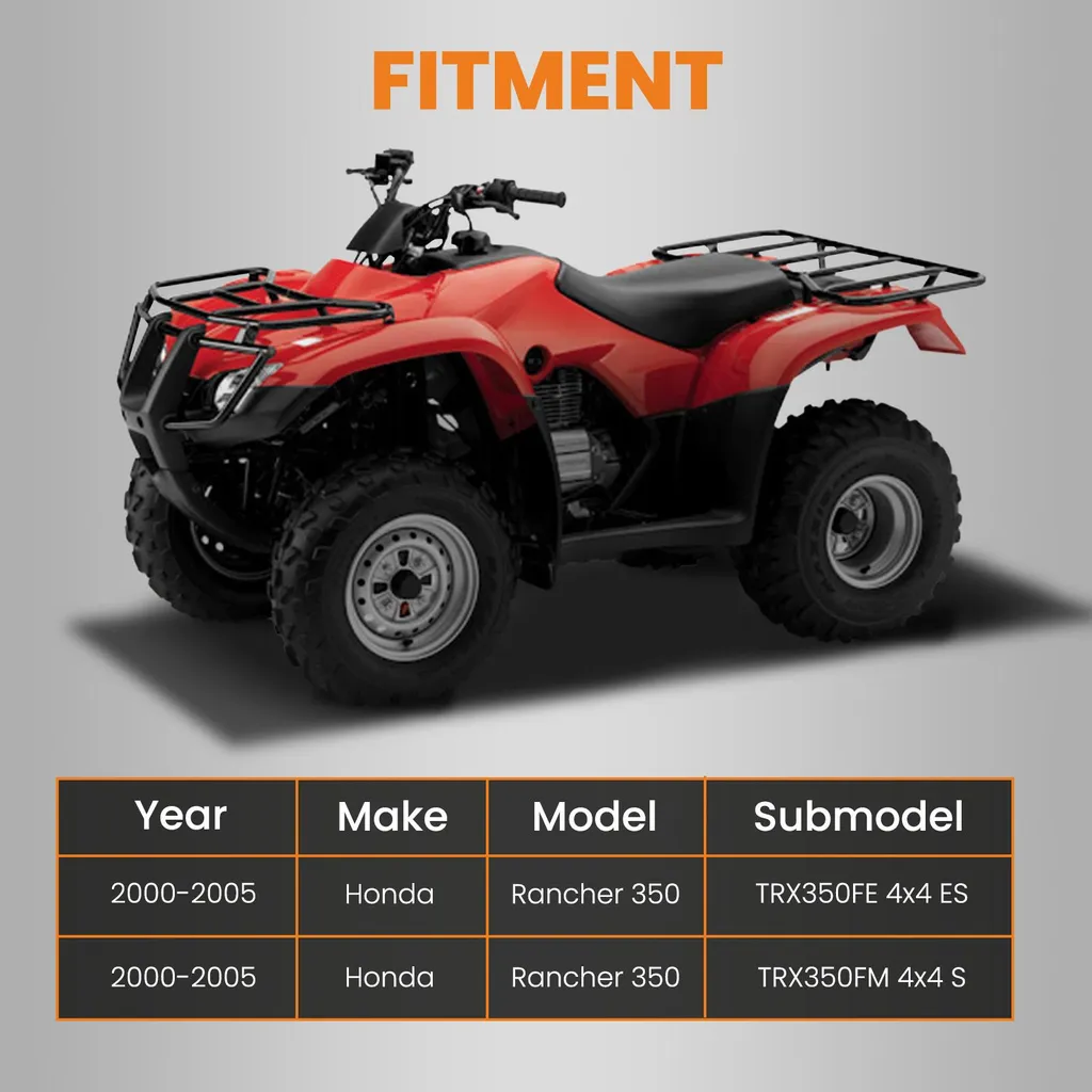 Arbre de Transmission Avant pour Honda TRX 350 FE FM Fourtrax Rancher - 6