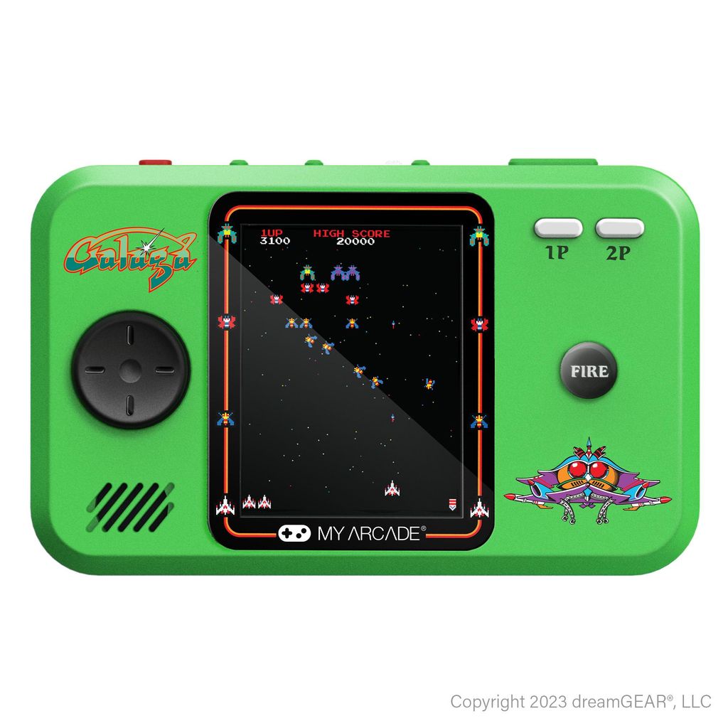 My Arcade GALAGA Pocket Player Pro, Viacfarebný, D-pad, Obrázok produktu 