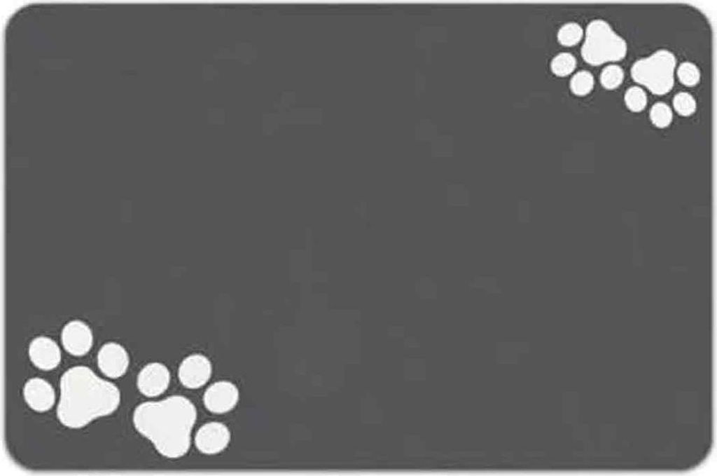 Hundefuttermatte, saugfähige Napfmatte für Böden, Produktbild 