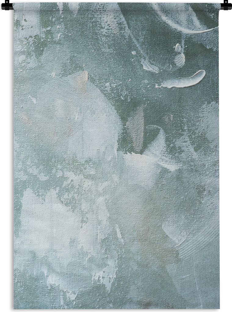 MuchoWow Wandteppich Wandbehang Acrylfarbe - Abstrakt - Design 60x90 cm Tapisserie Dekoration Wandtuch - Foto-Teppich - Abwaschbar