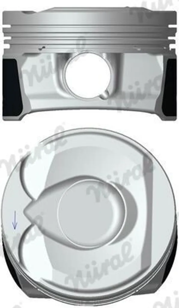Piston NÜRAL 87-453000-00 pour PEUGEOT 207 CC 208 I 308 SW II 508